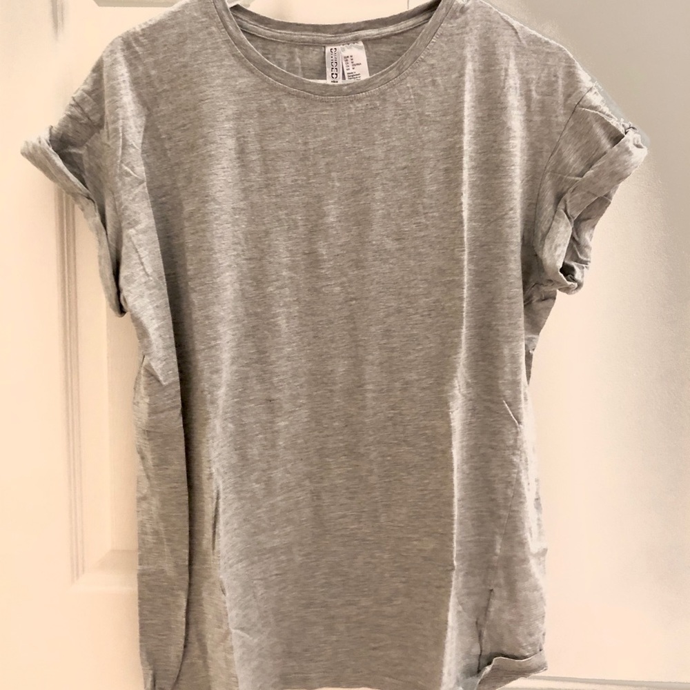 Grey long t-shirt